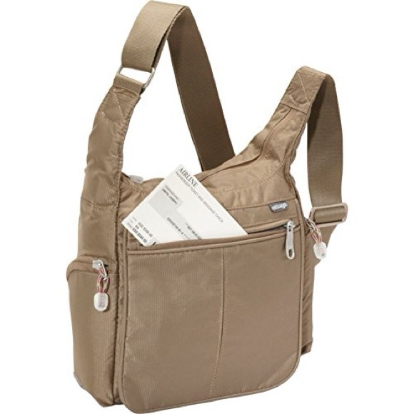 Ebags Women’s Piazza Day Crossbody Bag in sandstone - Picture 2 of 12